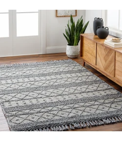 Livabliss Fleur FLE2305 Slate Charcoal Area Rug 2 ft. 3 in. X 3 ft. 9 in. Rectangle