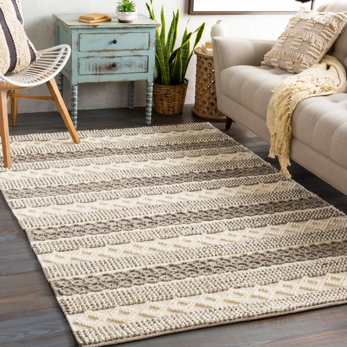 Surya Farmhouse Neutrals FLS-2301 Area Rug