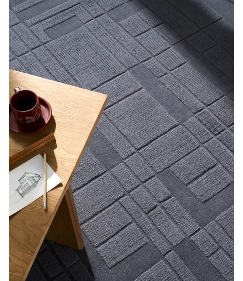 Surya Luxuries Slate Gray FLW-2302 2ft. x 3ft. Rect. Rug