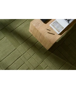 Frank Lloyd Wright Foundation Luxuries Olive FLW-2303 8 ft. X 10 ft. Rect. Rug