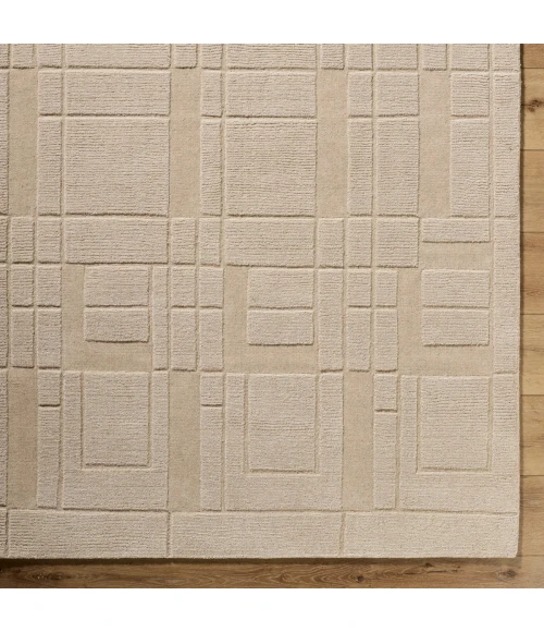 Frank Lloyd Wright Foundation Luxuries Beige FLW-2304 9 ft. X 12 ft. Rect. Rug