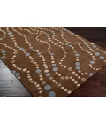 Surya Forum Dark Brown FM-7010 9ft.9in. x 9ft.9in. Round Rug