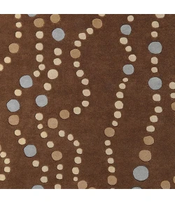 Surya Forum Dark Brown FM-7010 9ft.9in. x 9ft.9in. Round Rug