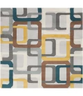 Surya Forum Gray FM-7159 4 ft. X 4 ft. Square Rug