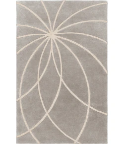 Surya Forum FM7184 Medium Gray Cream Area Rug 12 ft. X 15 ft. Rectangle