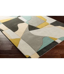 Livabliss Forum FM7194 Olive Teal Area Rug 12 ft. X 15 ft. Rectangle