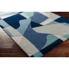 Livabliss Forum FM7195 Teal Navy Area Rug 12 ft. X 15 ft. Rectangle