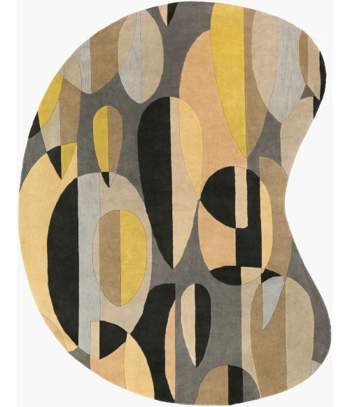 Surya Forum Black FM-7198 8ft. x 10ft. Specialty Rug