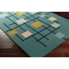 Livabliss Forum FM7201 Teal Dark Blue Area Rug 10 ft. X 14 ft. Rectangle