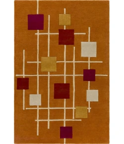 Livabliss Forum FM7203 Cream Lime Area Rug 9 ft. 9 in. Round