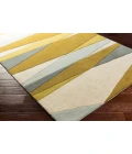Livabliss Forum Yellow FM-7203 8 ft. X 10 ft. Specialty Rug