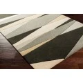 Surya Forum Black FM-7205 4ft. x 4ft. Round Rug