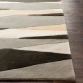 Surya Forum Black FM-7205 4ft. x 4ft. Round Rug
