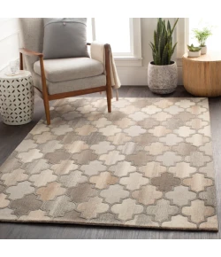 Livabliss Forum FM7208 Dark Brown Charcoal Area Rug 8 ft. X 10 ft. Kidney