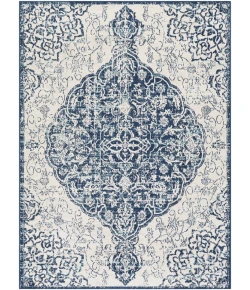Livabliss Floransa FSA2323 Navy Beige Area Rug 7 ft. 10 in. X 10 ft. Rectangle