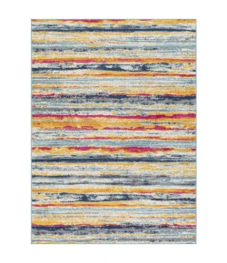 Livabliss Floransa FSA2331 Navy Bright Pink Area Rug 9 ft. X 12 ft. 3 in. Rectangle