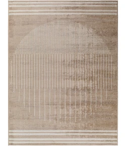 Livabliss Floransa FSA2372 Sage Taupe Area Rug 7 ft. 10 in. Square Square