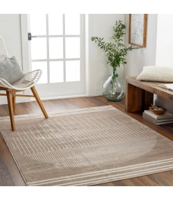 Livabliss Floransa FSA2372 Sage Taupe Area Rug 7 ft. 10 in. Square Square