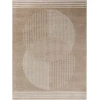 Livabliss Floransa FSA2374 Sage Taupe Area Rug 6 ft. 7 in. Round Round