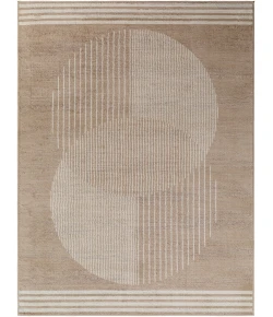 Livabliss Floransa FSA2374 Sage Taupe Area Rug 6 ft. 7 in. Round Round