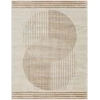 Livabliss Floransa FSA2376 Light Grey Taupe Area Rug 6 ft. 7 in. Square Square