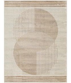 Livabliss Floransa FSA2376 Light Grey Taupe Area Rug 6 ft. 7 in. Square Square