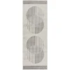 Livabliss Floransa FSA2377 Light Grey Taupe Area Rug 2 ft. 7 in. X 10 ft. Runner