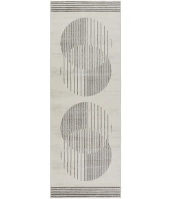 Livabliss Floransa FSA2377 Light Grey Taupe Area Rug 2 ft. 7 in. X 10 ft. Runner