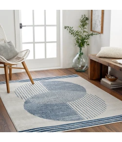 Livabliss Floransa FSA2379 Light Grey Taupe Area Rug 6 ft. 7 in. Square Square