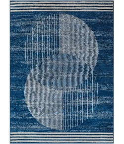 Livabliss Floransa FSA2380 Charcoal Medium Grey Area Rug 6 ft. 7 in. Round Round