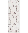 Livabliss Fossay Shag Light Beige FSG-2300 2 ft. 7 in. X 7 ft. 3 in. Rect. Rug