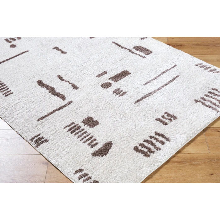 Livabliss Fossay Shag Light Beige FSG-2300 7 ft. 10 in. X 10 ft. Rect. Rug