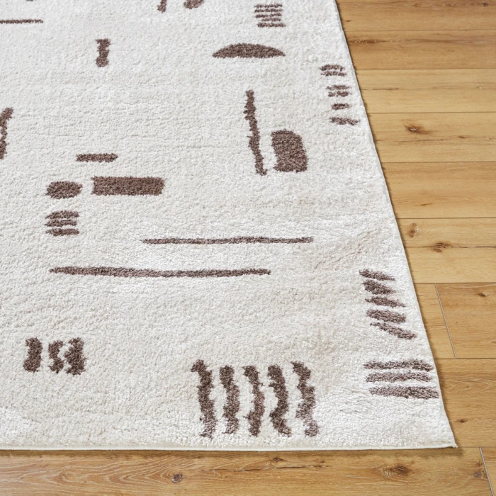 Livabliss Fossay Shag Light Beige FSG-2300 7 ft. 10 in. X 10 ft. Rect. Rug