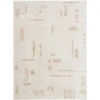 Livabliss Fossay Shag Light Beige FSG-2301 6 ft. 7 in. X 9 ft. Rect. Rug