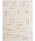 Livabliss Fossay Shag Light Beige FSG-2301 6 ft. 7 in. X 9 ft. Rect. Rug