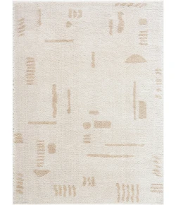 Livabliss Fossay Shag Light Beige FSG-2301 6 ft. 7 in. X 9 ft. Rect. Rug