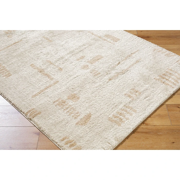 Livabliss Fossay Shag Light Beige FSG-2301 7 ft. 10 in. X 10 ft. Rect. Rug