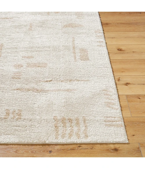 Livabliss Fossay Shag Light Beige FSG-2301 6 ft. 7 in. X 9 ft. Rect. Rug