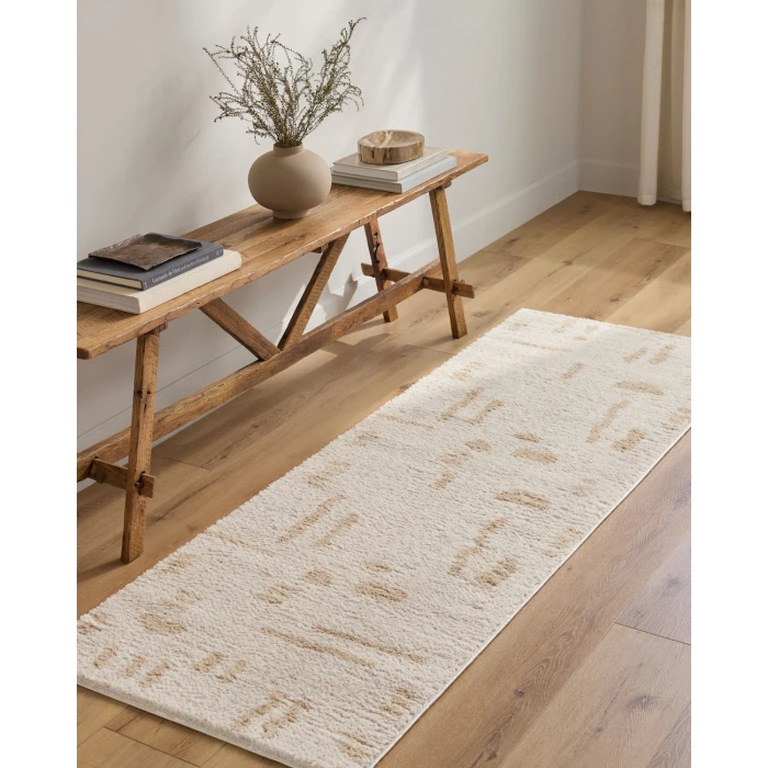 Livabliss Fossay Shag Light Beige FSG-2301 7 ft. 10 in. X 10 ft. Rect. Rug
