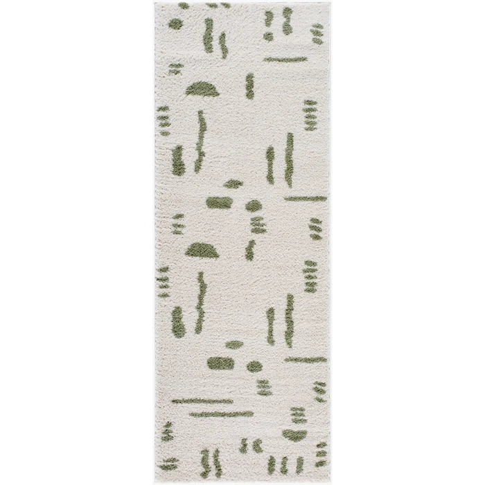 Livabliss Fossay Shag Light Beige FSG-2302 2 ft. 7 in. X 7 ft. 3 in. Rect. Rug