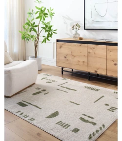 Livabliss Fossay Shag Light Beige FSG-2302 2 ft. 7 in. X 7 ft. 3 in. Rect. Rug