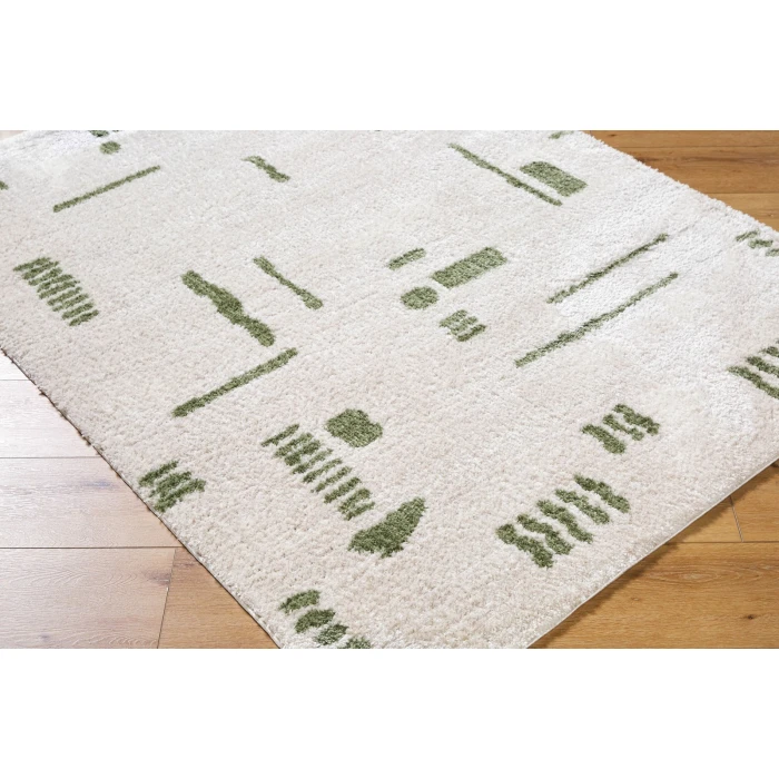 Livabliss Fossay Shag Light Beige FSG-2302 6 ft. 7 in. X 9 ft. Rect. Rug