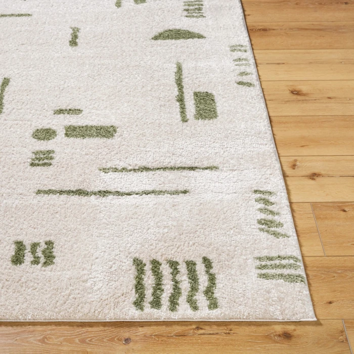 Livabliss Fossay Shag Light Beige FSG-2302 6 ft. 7 in. X 9 ft. Rect. Rug