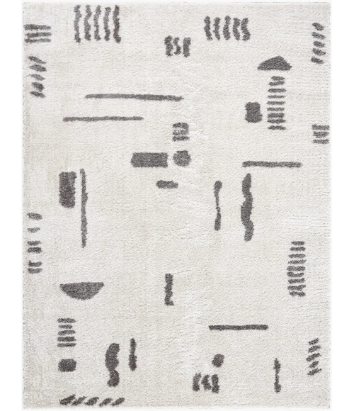 Livabliss Fossay Shag Light Beige FSG-2303 6 ft. 7 in. X 9 ft. Rect. Rug