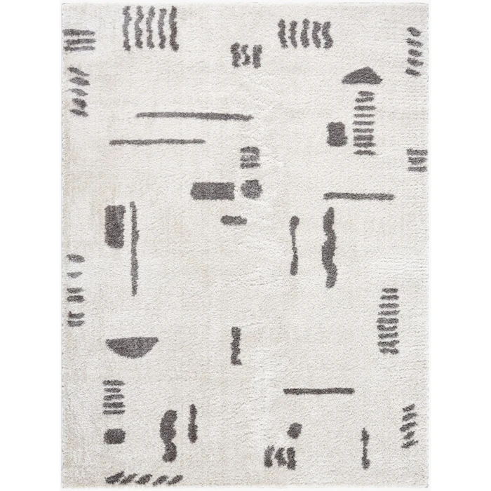 Livabliss Fossay Shag Light Beige FSG-2303 7 ft. 10 in. X 10 ft. Rect. Rug