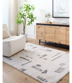 Livabliss Fossay Shag Light Beige FSG-2303 2 ft. 7 in. X 7 ft. 3 in. Rect. Rug