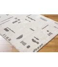 Livabliss Fossay Shag Light Beige FSG-2303 6 ft. 7 in. X 9 ft. Rect. Rug