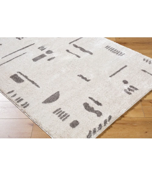 Livabliss Fossay Shag Light Beige FSG-2303 6 ft. 7 in. X 9 ft. Rect. Rug