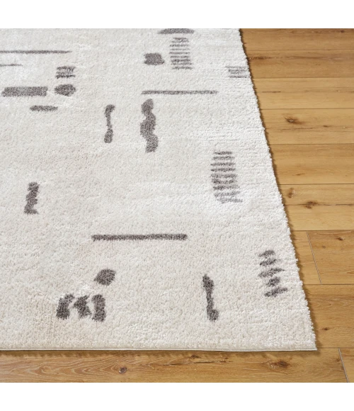 Livabliss Fossay Shag Light Beige FSG-2303 6 ft. 7 in. X 9 ft. Rect. Rug