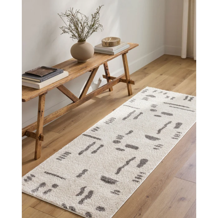 Livabliss Fossay Shag Light Beige FSG-2303 7 ft. 10 in. X 10 ft. Rect. Rug